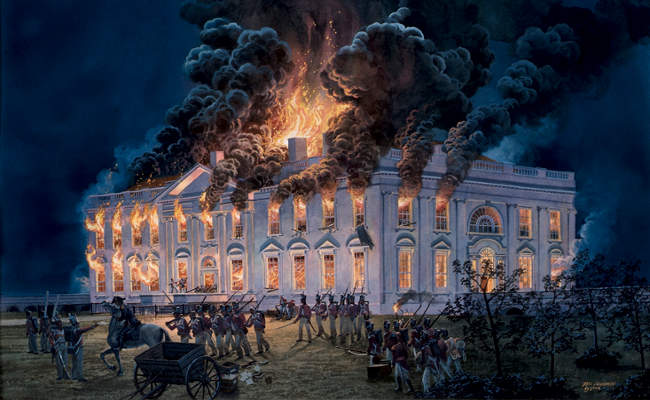 The Burning of the White House