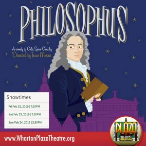 Philosophus Poster at Plaza Theatre