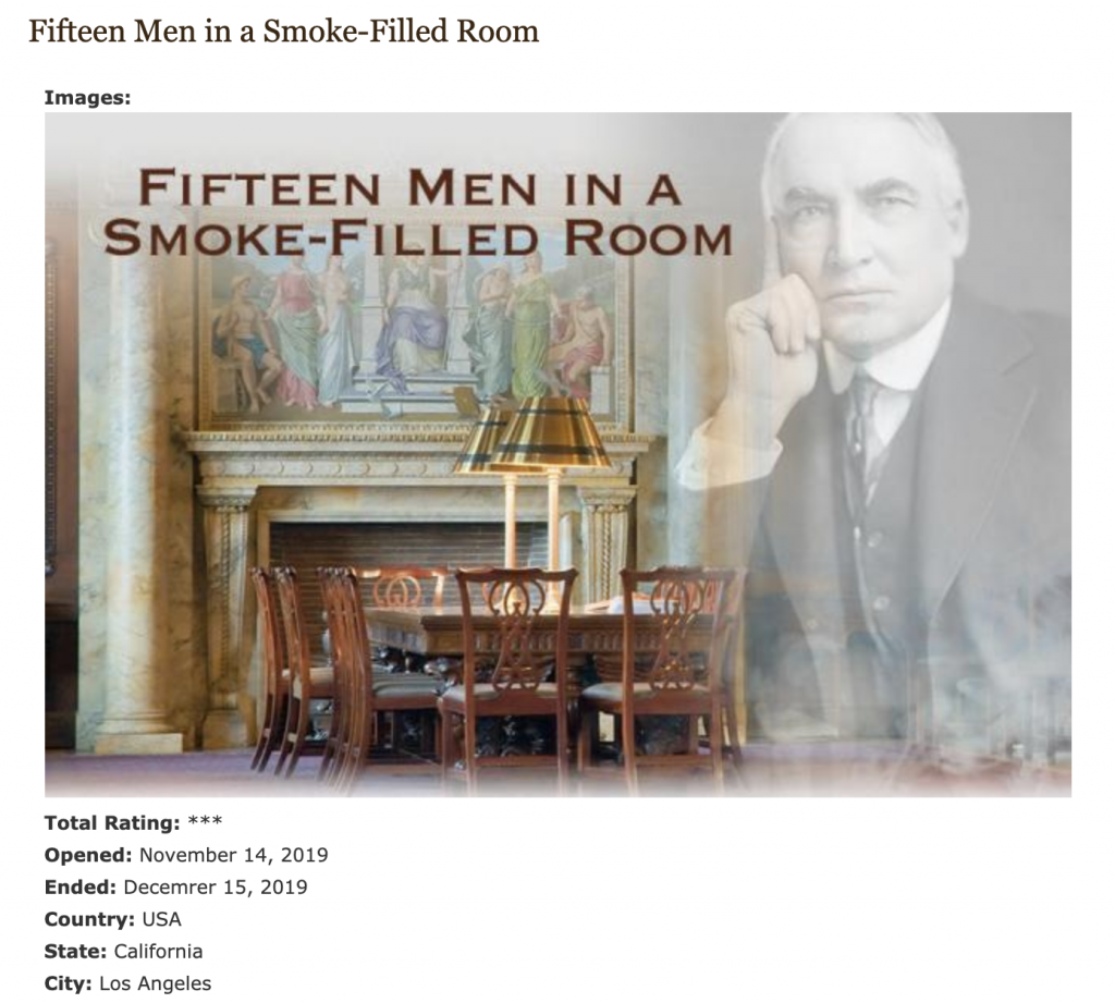 "Fifteen Men" Review from TotalTheater.com